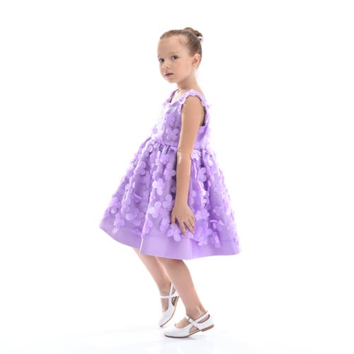 Shop Tulleen Lago Dress In Purple