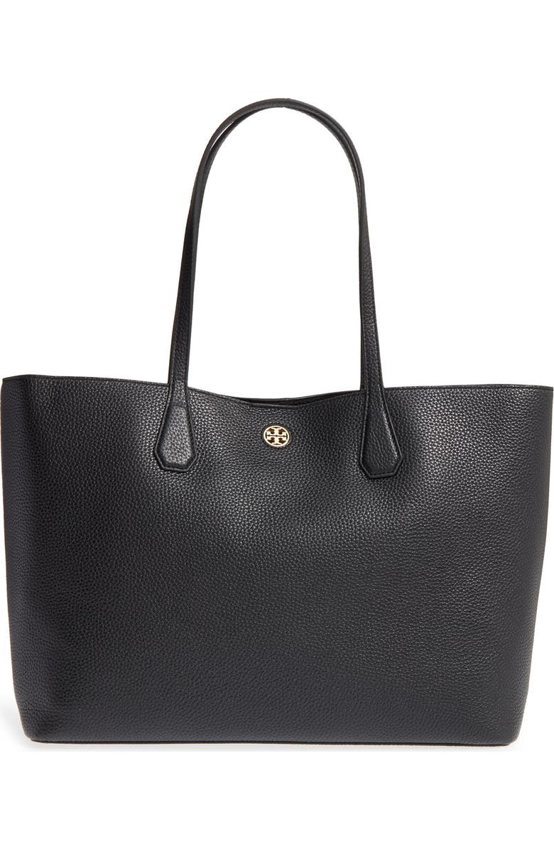 Tory Burch 'Perry' Leather Tote, Main, color,