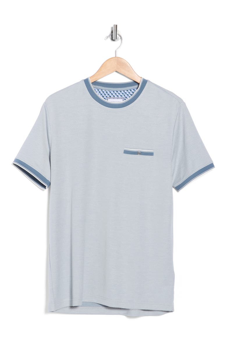 Tipped Pocket T-Shirt, Alternate, color, LIGHT BLUE