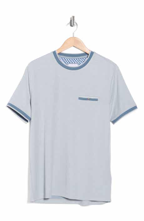 DENIM AND FLOWER Tipped Pocket T-Shirt