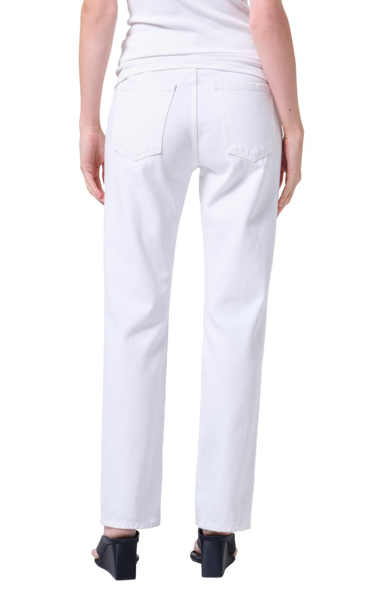 AGOLDE Lana Jeans, Alternate, color, Marshmallow Clean White