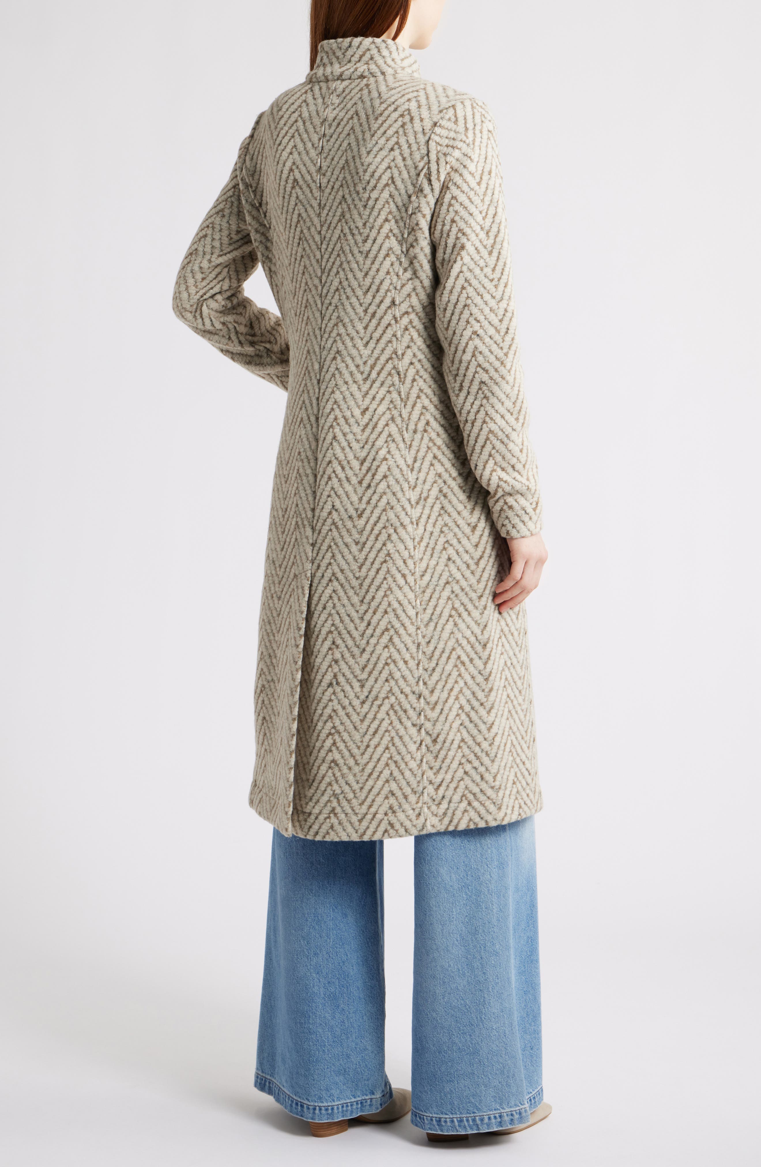Cozy Boucle Knit Topcoat - image 2