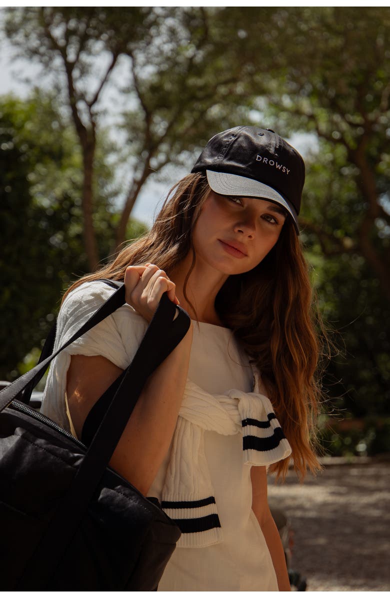 Drowsy Silk Weekeneder, Alternate, color, Black Jade