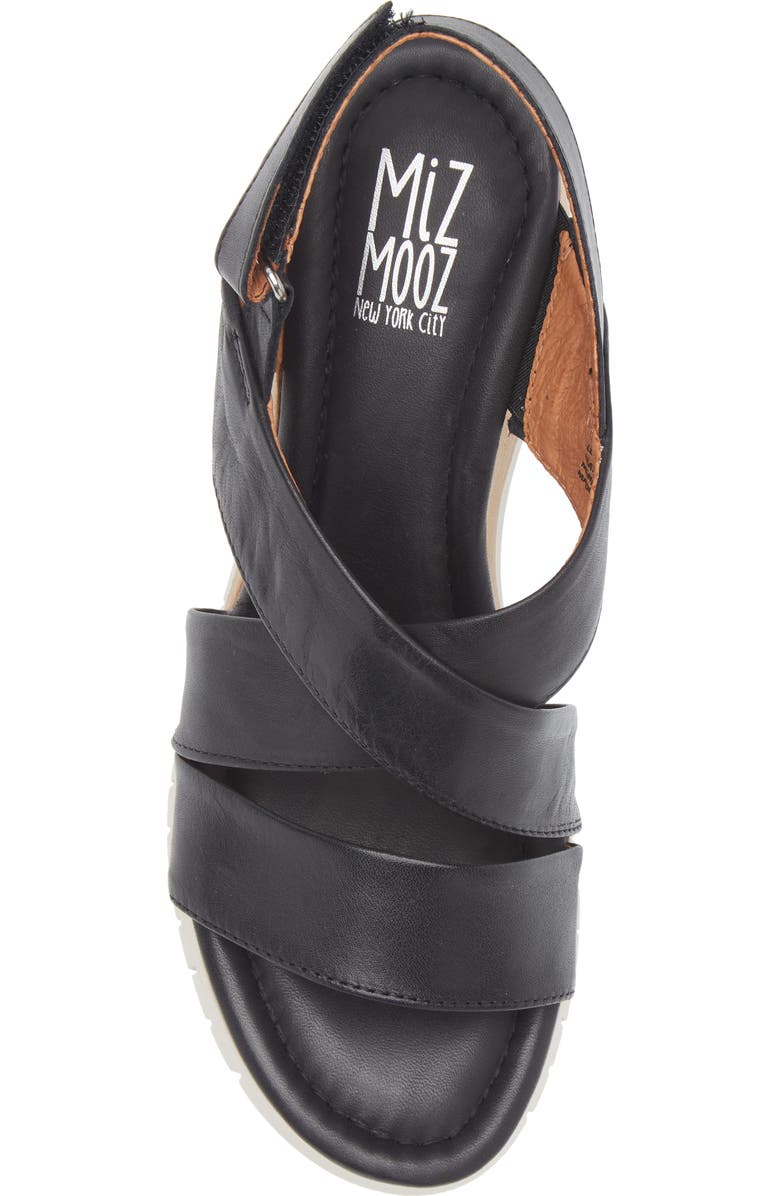 Miz Mooz Morgana Wedge Sandal, Alternate, color,