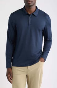Zella Dynamic Long Sleeve Polo