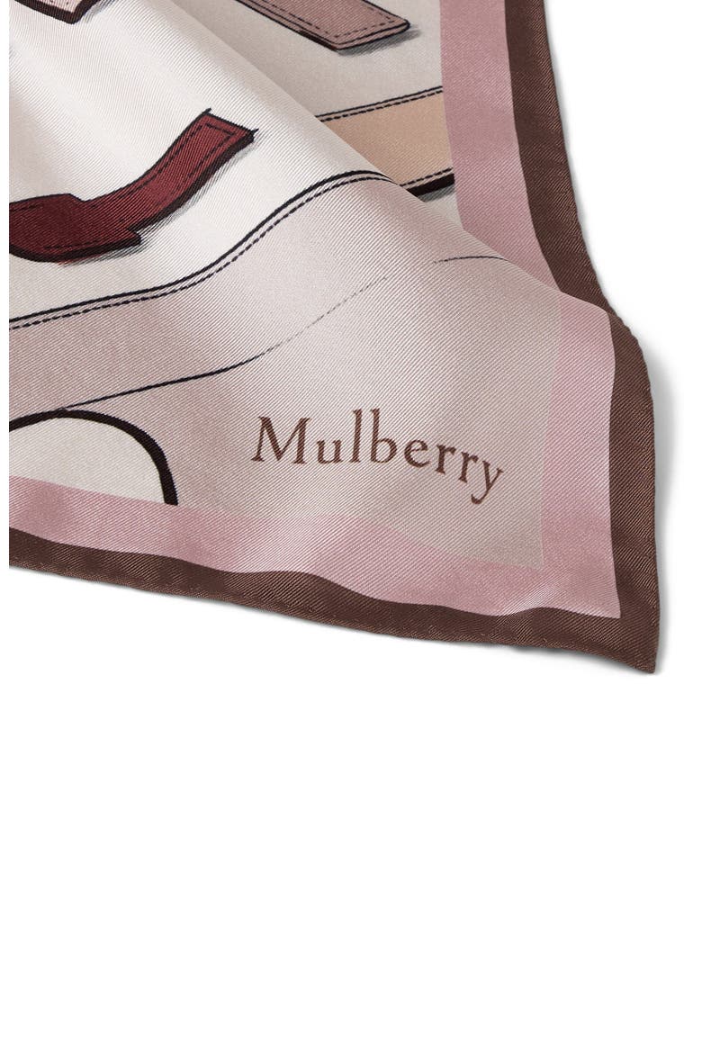 Square Scarf - Bayswater Workshop, Alternate, color, Blossom Pink