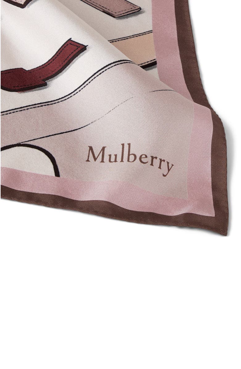 Mulberry Square Scarf - Bayswater Workshop, Alternate, color, Blossom Pink