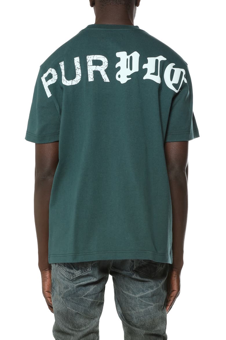 Heavyweight Jersey Graphic T-Shirt, Alternate, color, GREEN