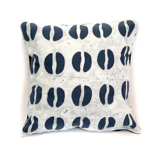 T Textiles Indigo Hoof Pillow In Indigo Hoof