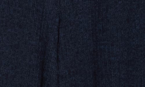 90 Degree By Reflex Swiftstride Rib Knit Wide Leg Pants In Blue