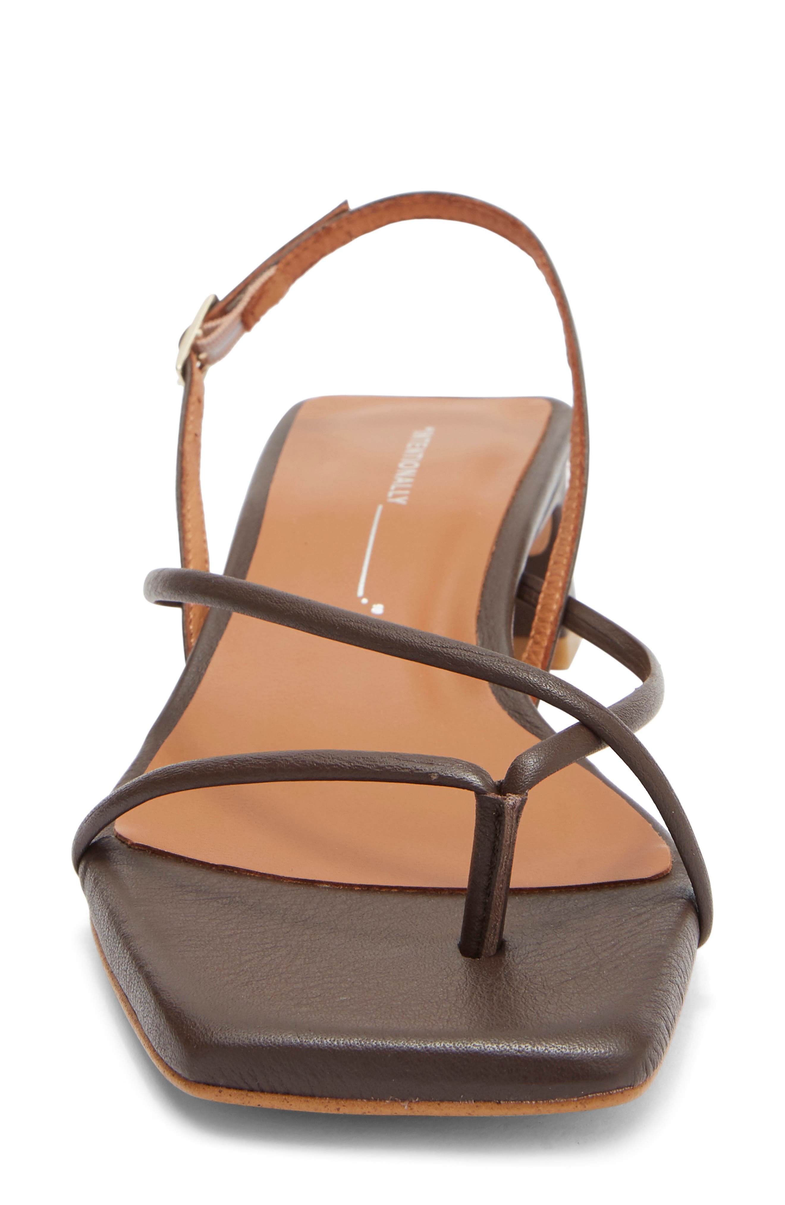 Fifi Slingback Sandal, Alternate, color, CHOCOLATE