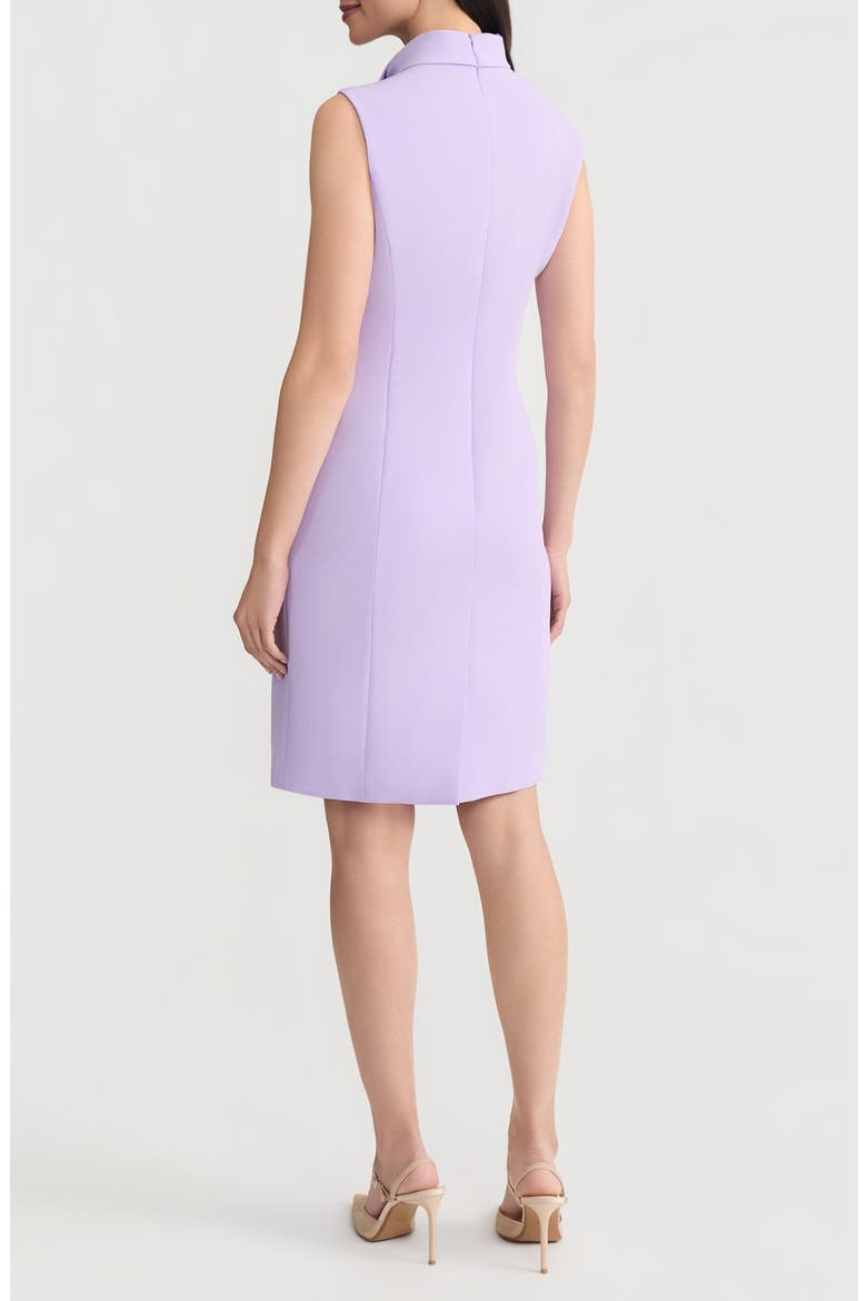 Spring Tie Neck Sleeveless Sheath Dress, Alternate, color, LAVENDER MIST
