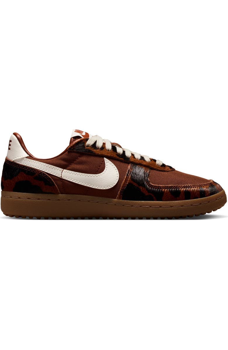 Nike Field General Canvas & Genuine Calf Hair Sneaker, Alternate, color, Cinnamon/ Sail/ Gum Dark Brown