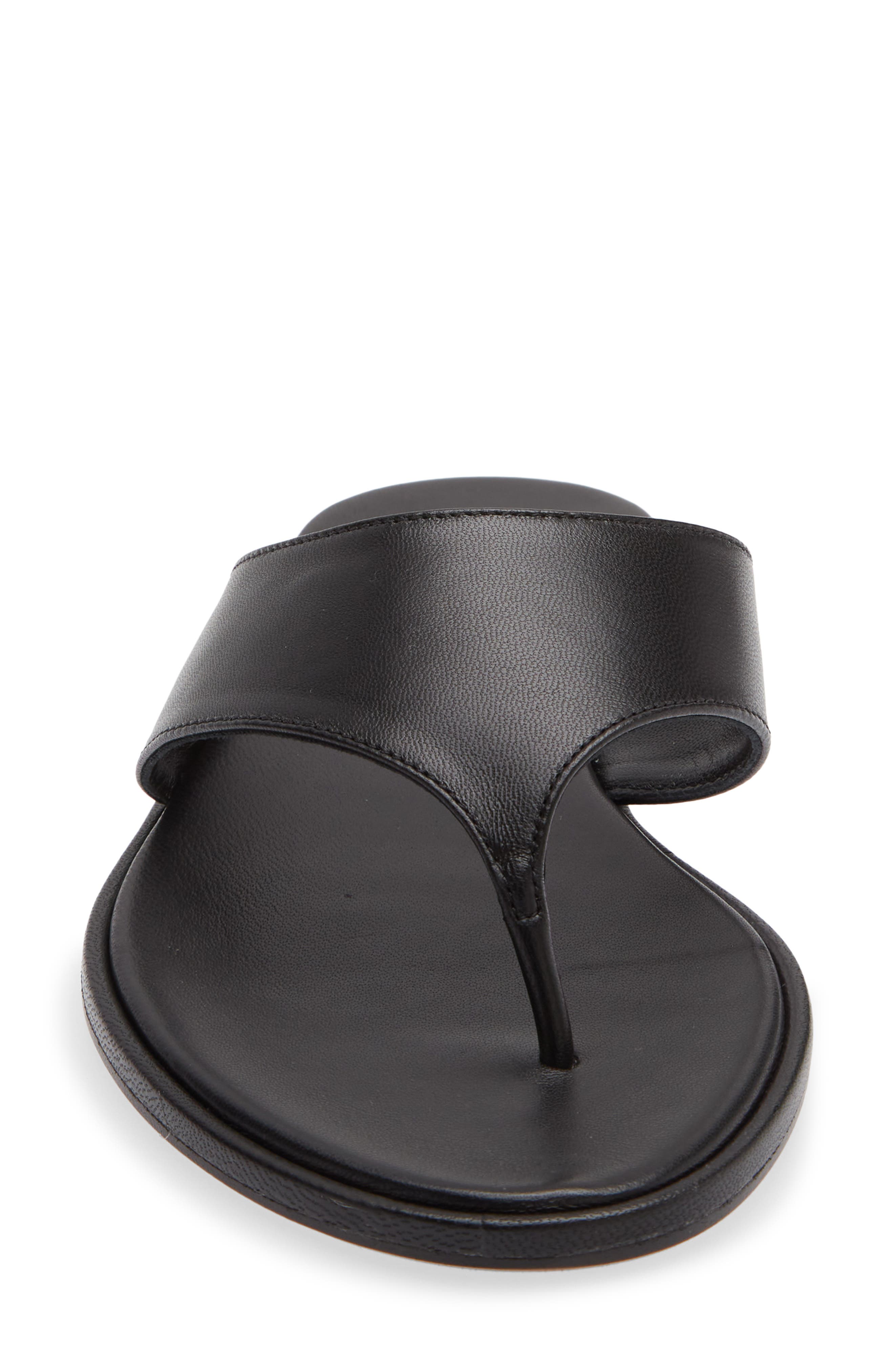 aeyde Amaya Flip Flop, Alternate, color, Black