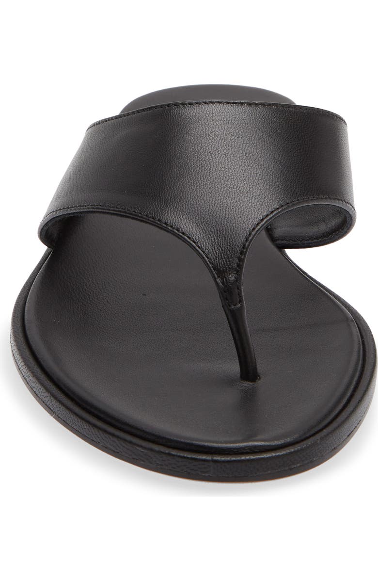 aeyde Amaya Flip Flop, Alternate, color, Black