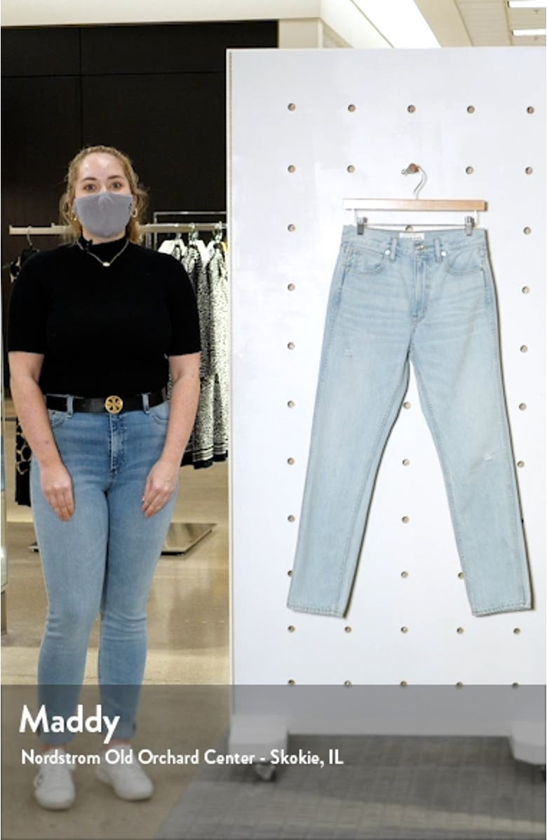 Virginia High Waist Cigarette Jeans, sales video thumbnail
