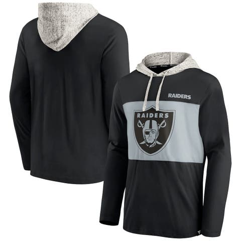 Men's Fanatics Branded Black Las Vegas Raiders Long Sleeve Hoodie T-Shirt