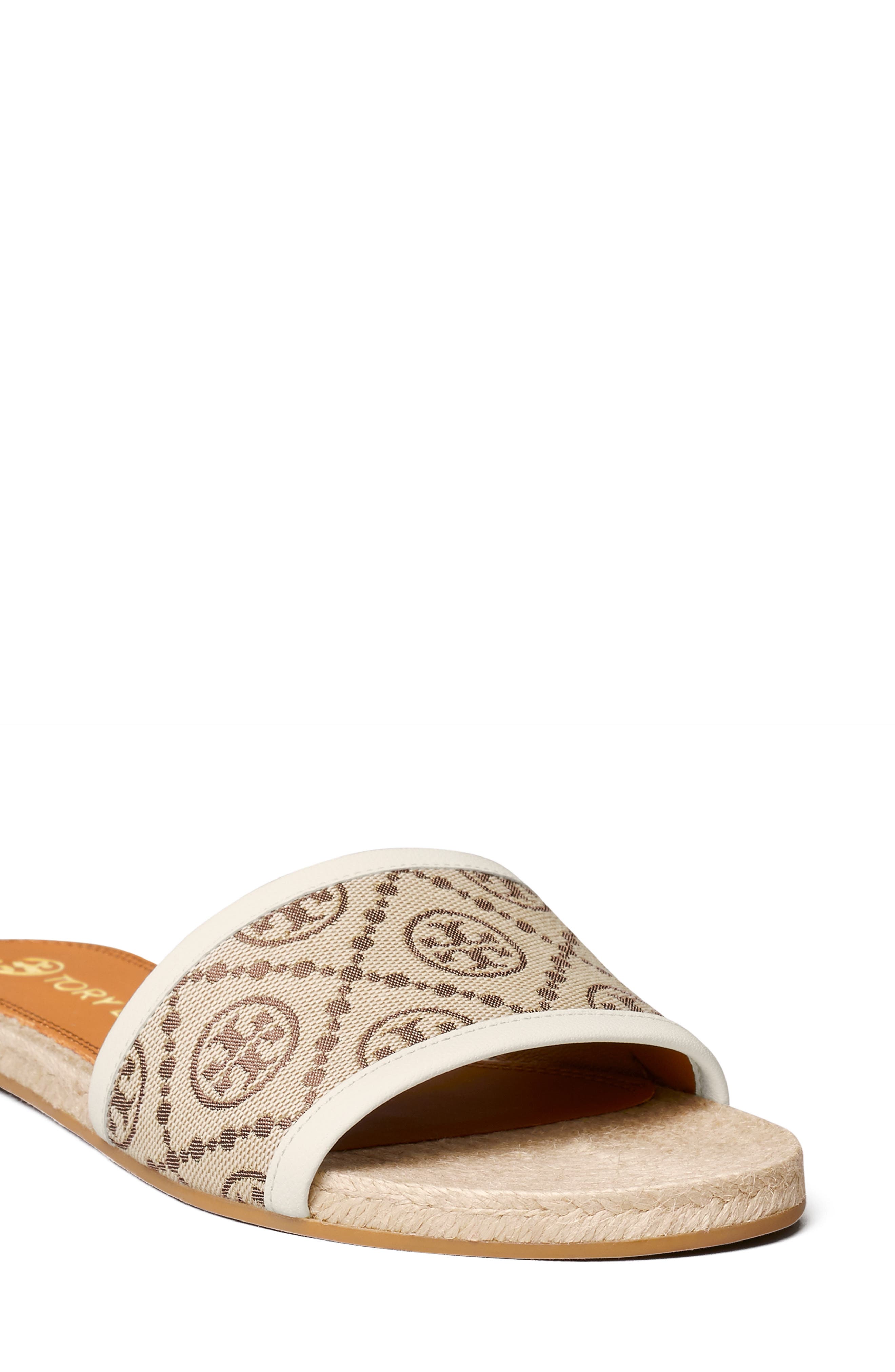 Tory Burch T Monogram Slide Sandal, Alternate, color, 