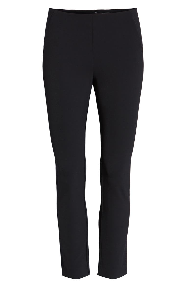 Scuba Knit Pants, Alternate, color, NAVY
