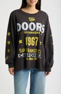 Daydreamer The Doors Gig Poster Oversized Long Sleeve Graphic Tee
