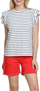 APNY Ruffle Sleeve T-Shirt