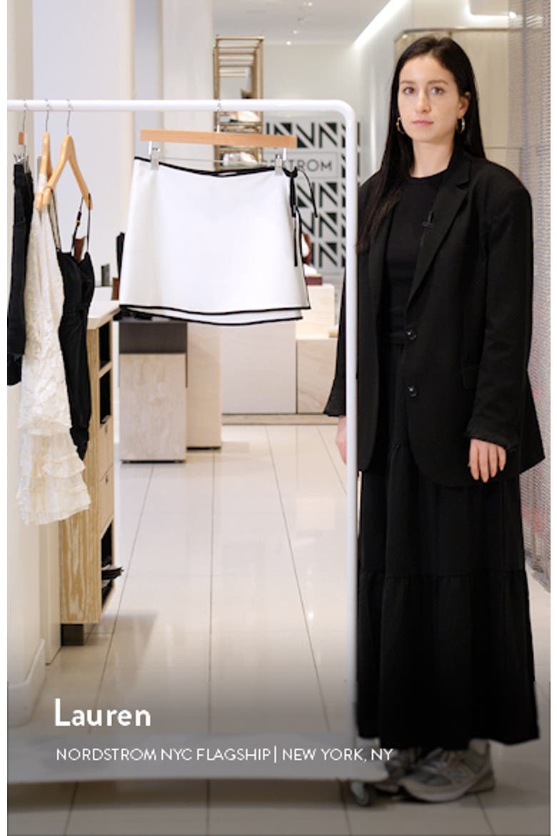 Wrap Cover-Up Miniskirt video