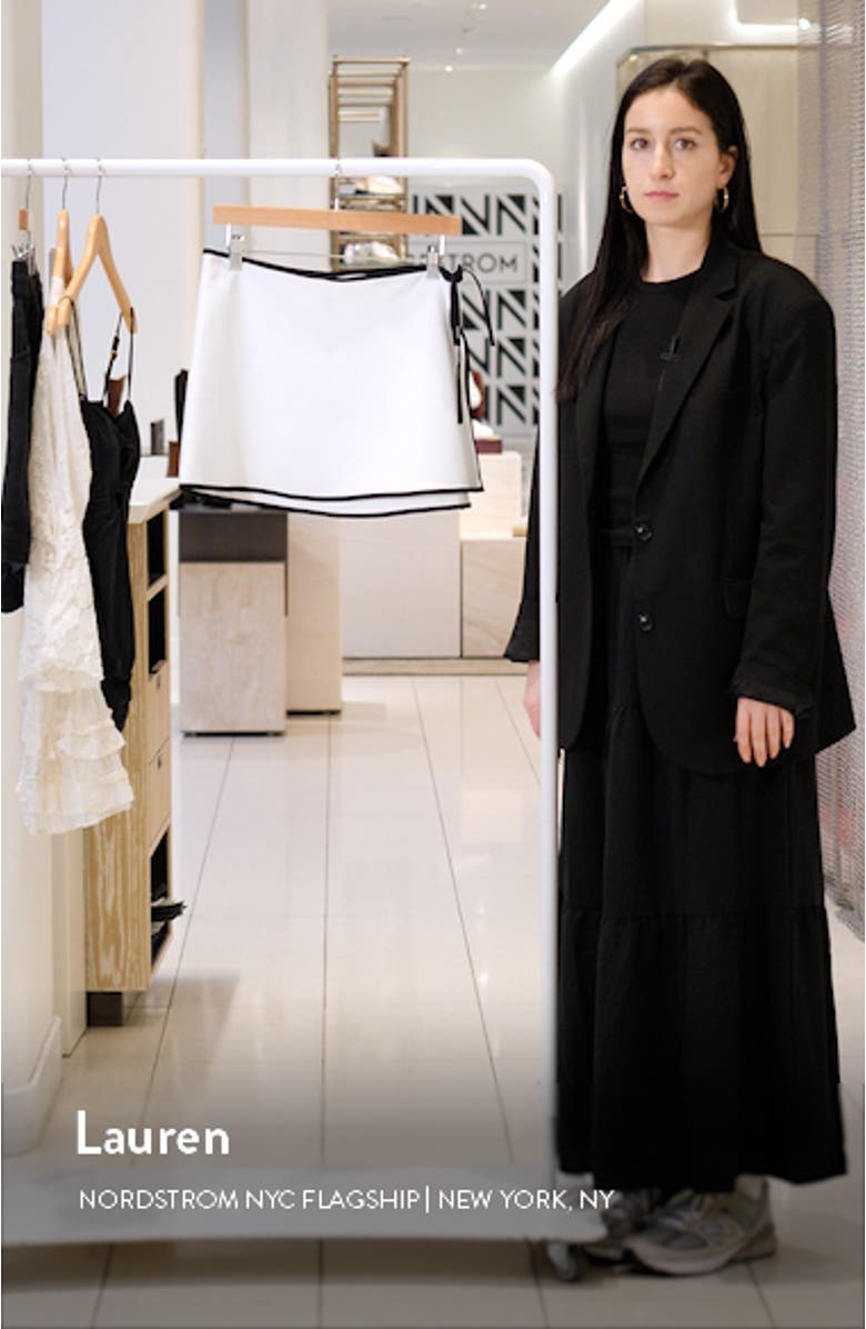 Wrap Cover-Up Miniskirt, sales video thumbnail