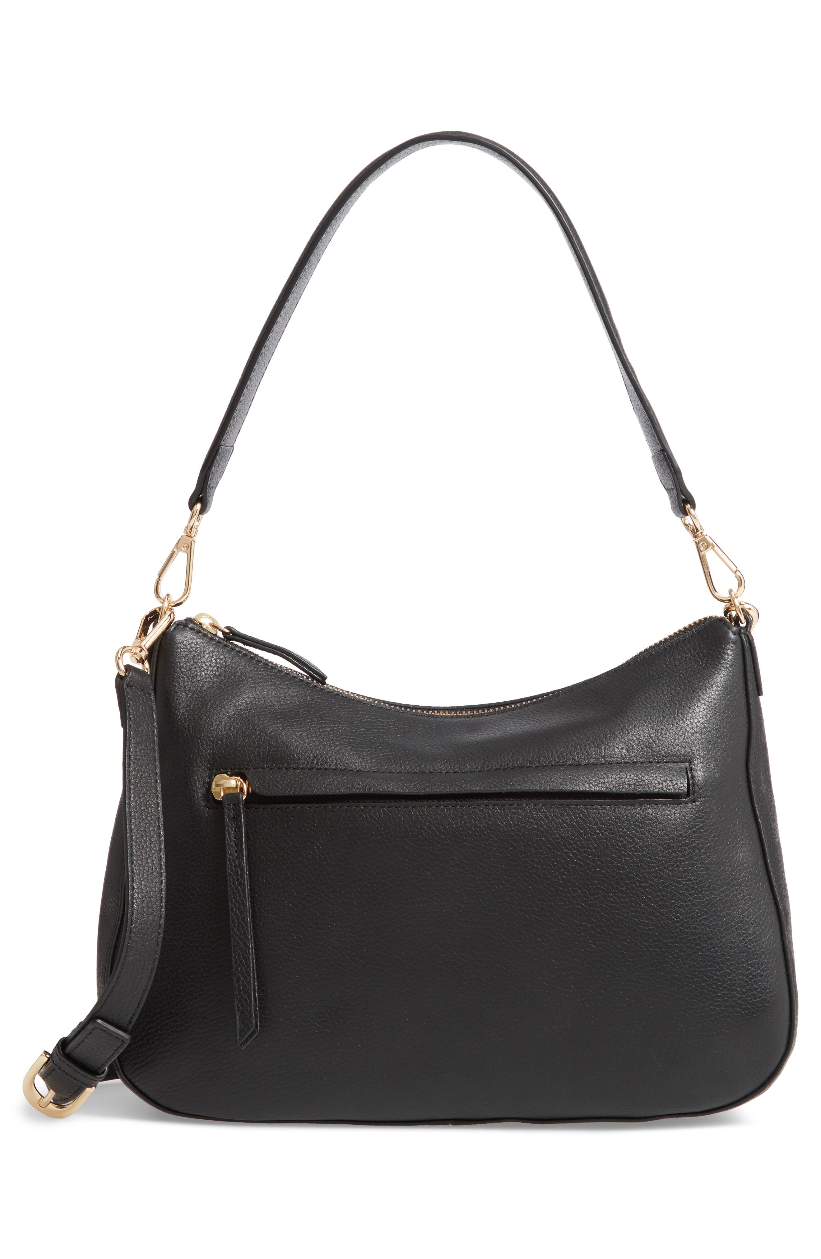 Nordstrom Finn Convertible Leather Hobo, Alternate, color, 