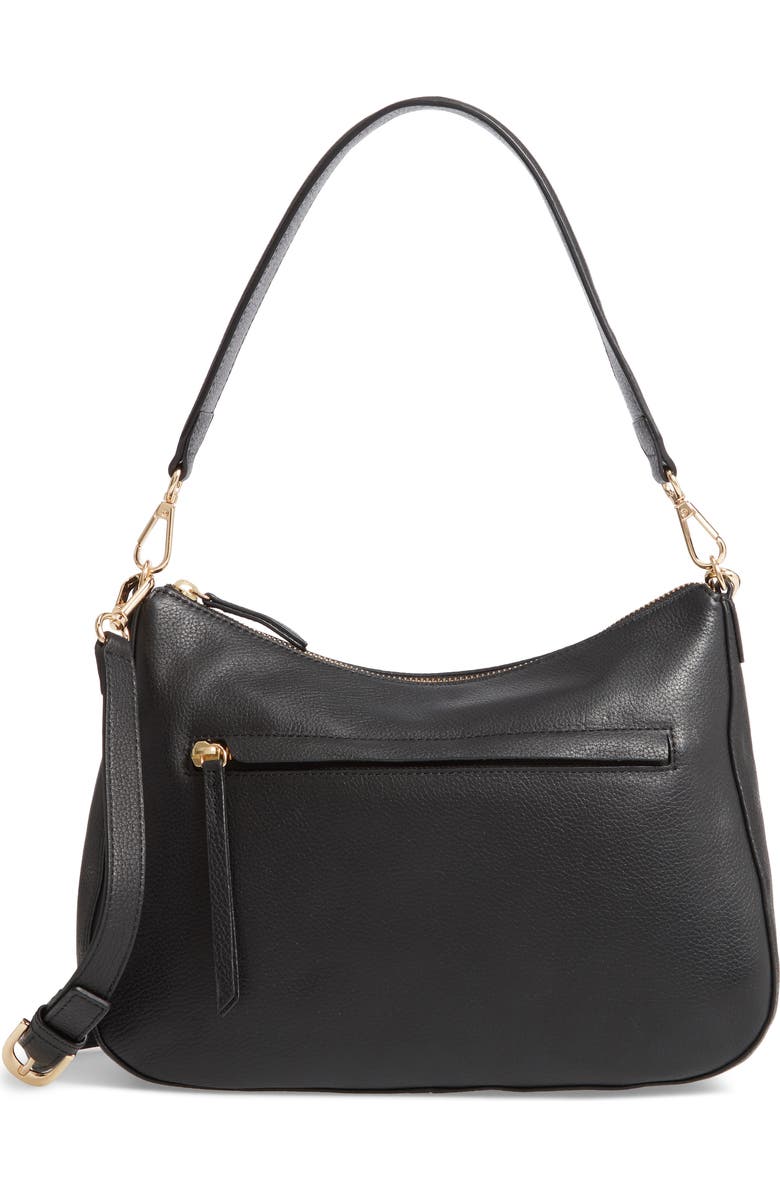 Nordstrom Finn Convertible Leather Hobo, Alternate, color,