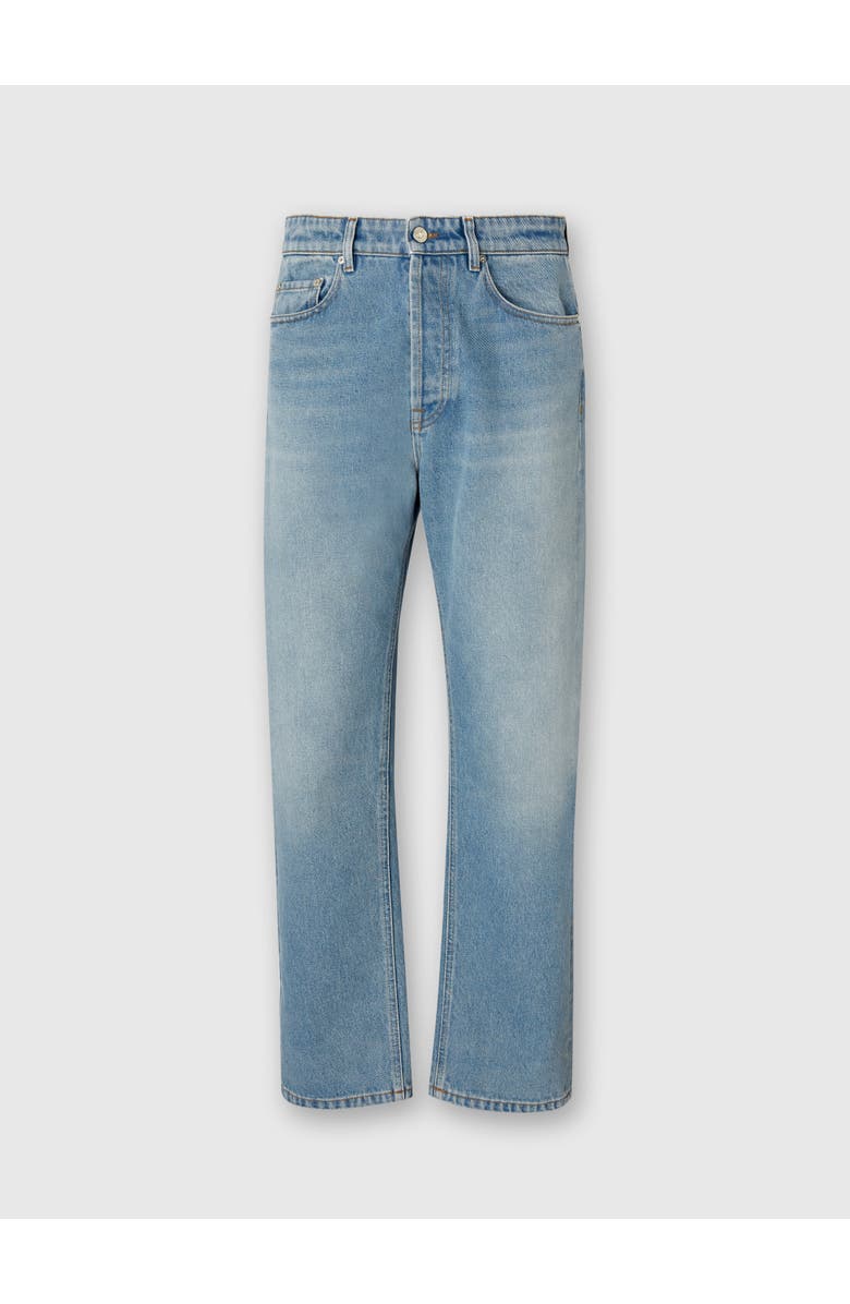Missoni Five Denim Pockets With Zigzag Embroidery, Main, color, 