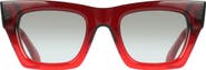 FERRAGAMO 50mm Gradient Cat Eye Sunglasses
