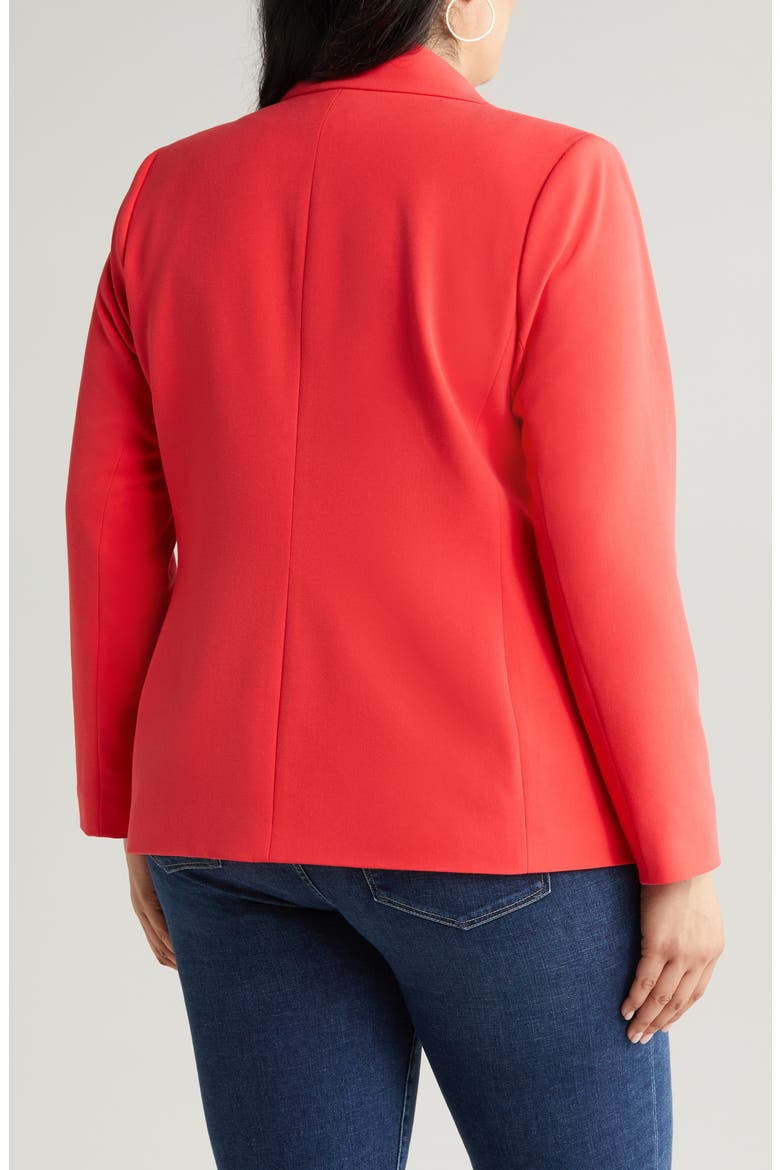 Stripe Lining Blazer, Alternate, color, GRENADINE