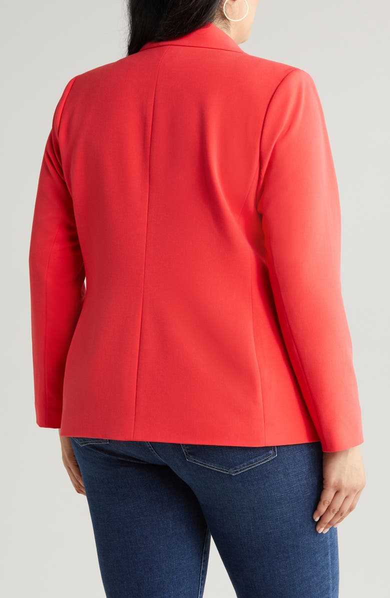 Tahari ASL Stripe Lining Blazer, Alternate, color, Grenadine