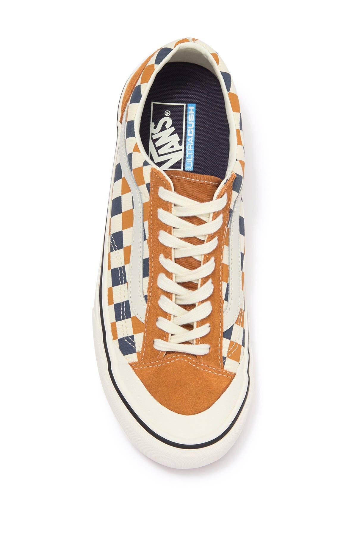 Vans Style 36 Check Lace-Up Cut Sneaker, Alternate, color, 