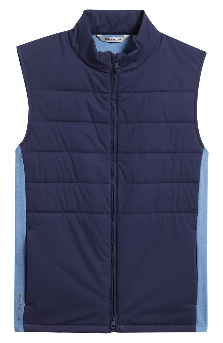 Peter Millar Fuse Hybrid Vest, Alternate, color, Navy