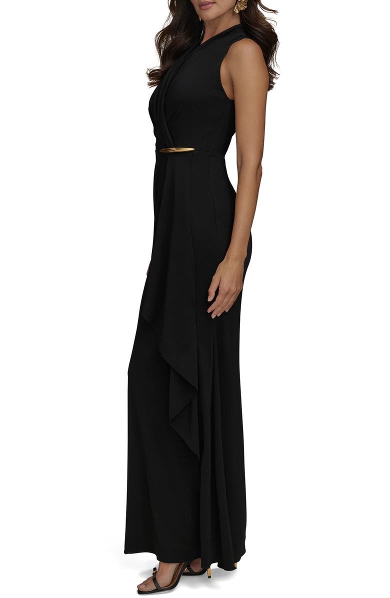 Donna Karan New York Sleeveless Gown, Alternate, color, Black