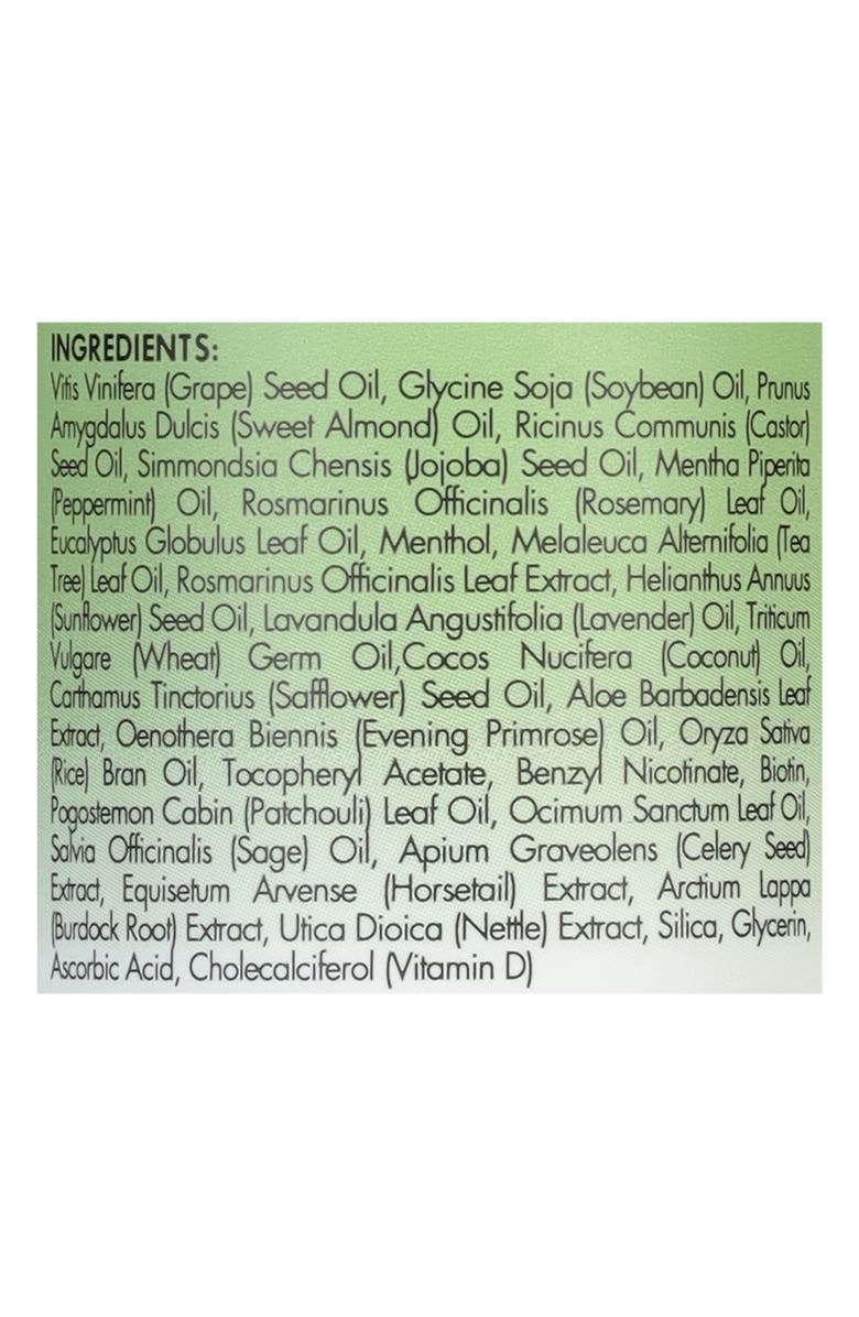 MIELLE Rosemary Mint Light Scalp & Hair Strengthening Oil, Alternate, color, 