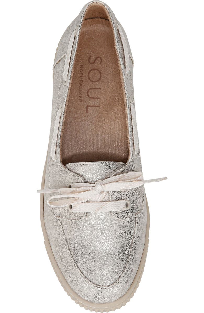 SOUL NATURALIZER Tia Boat Shoe, Alternate, color, Light Gold