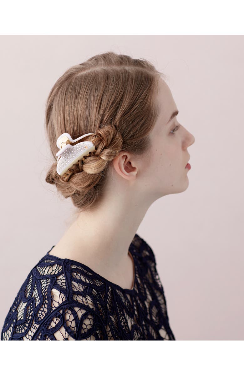 Alexandre de Paris Vendome hair clip, Alternate, color, Beige