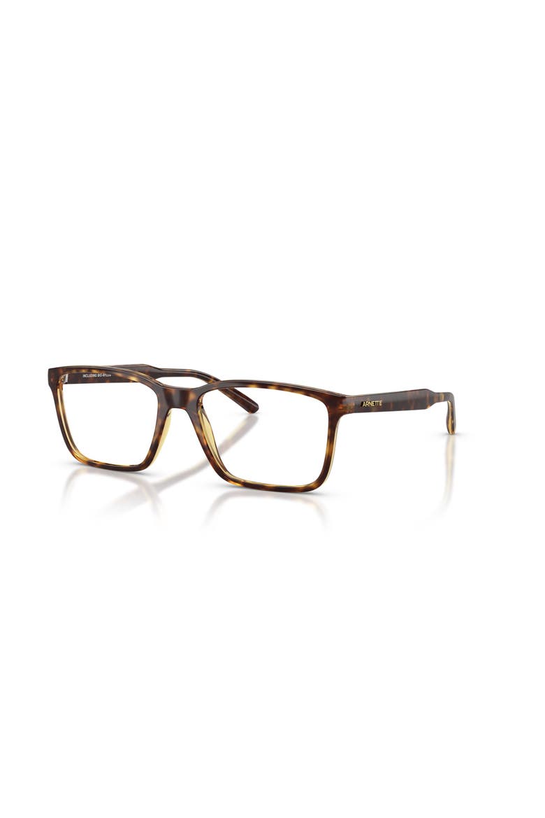 52mm Rectangle optical glasses, Main, color, Brown