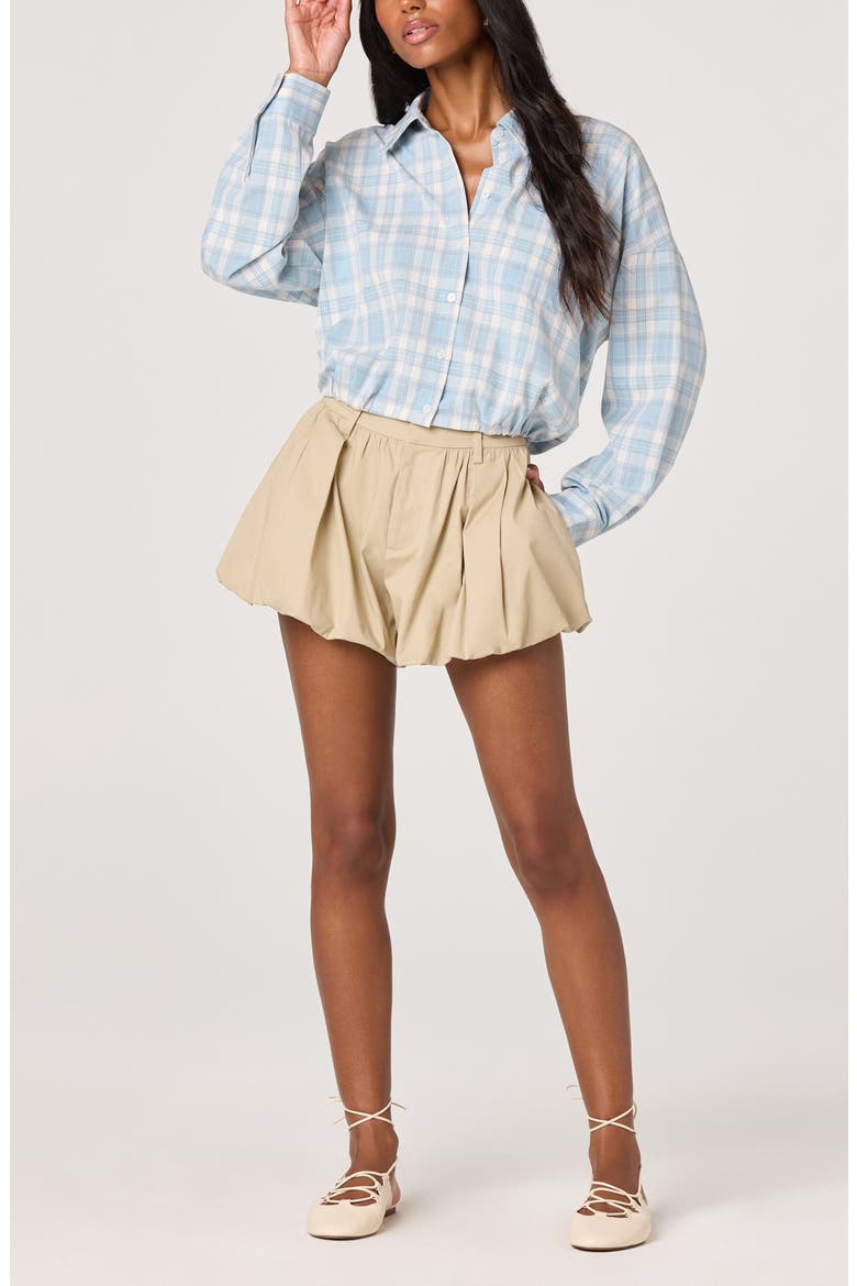Jensen Plaid Woven Shirt, Alternate, color, BLUE PLAID