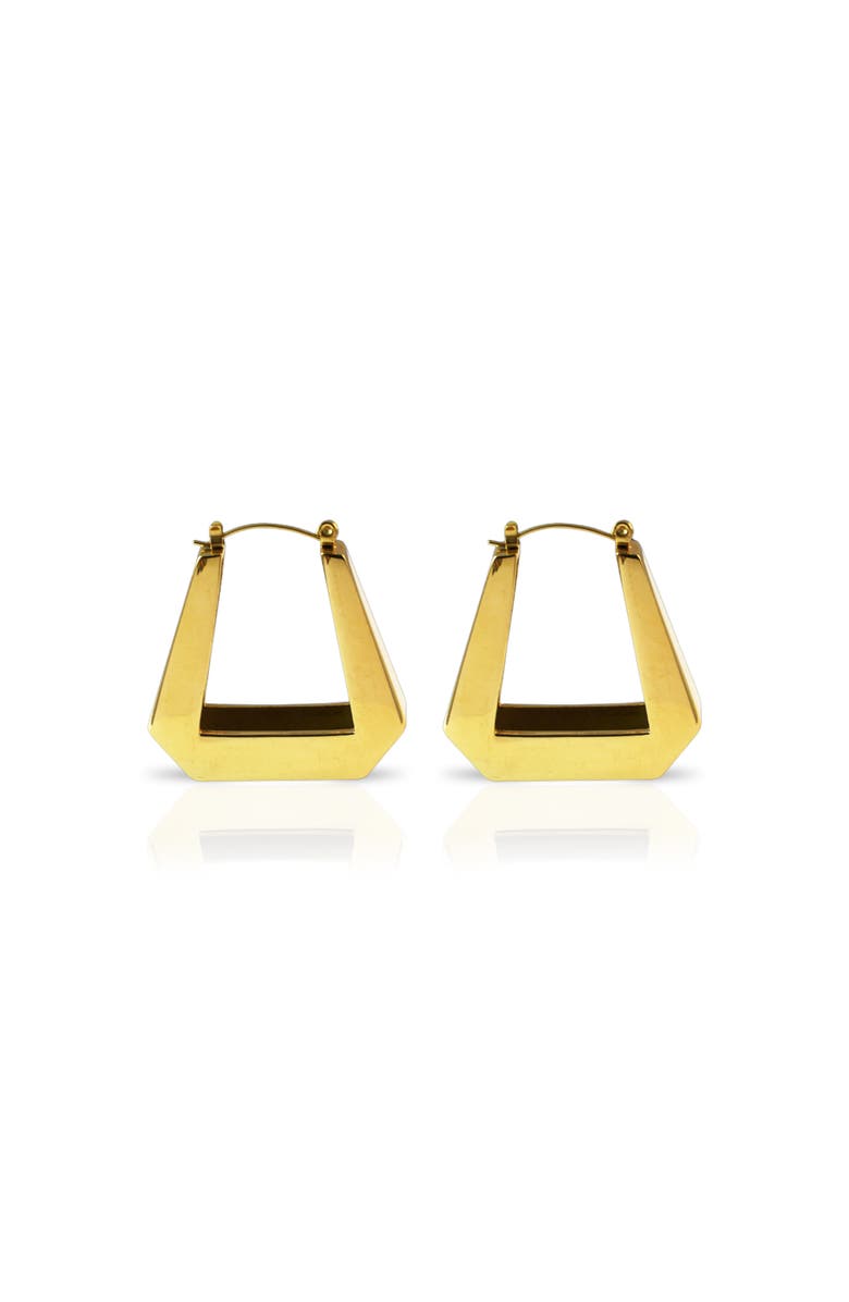 Sucré Couture Domme Door Knocker Earrings, Main, color, Gold