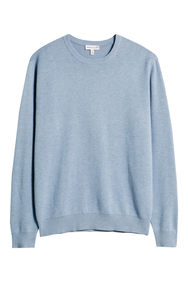 Coolspun Texture Sweater, Alternate, color, CLOUDY BLUE