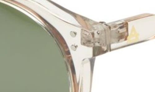 Aire Nucleus 52mm Polarized Round Sunglasses In Metallic