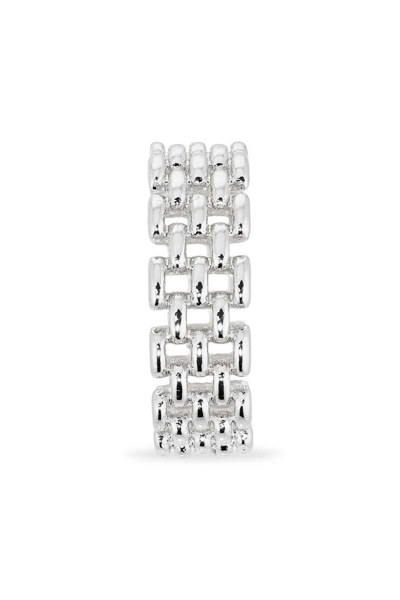 Demi Fine Open Work Wide Band Ring, Alternate, color, SILVER