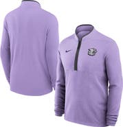 Nike Men's Nike Lavender Kansas State Wildcats Victory Dri-FIT Half-Zip Pullover