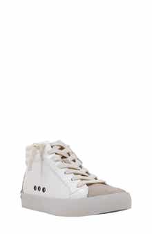 SHUSHOP Kids' Reese Studded High Top Sneaker