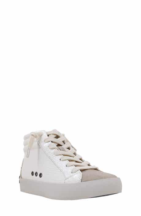 SHUSHOP Kids' Reese Studded High Top Sneaker
