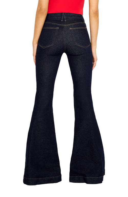 Good American Good Waist Super High Waist Super Flare Jeans