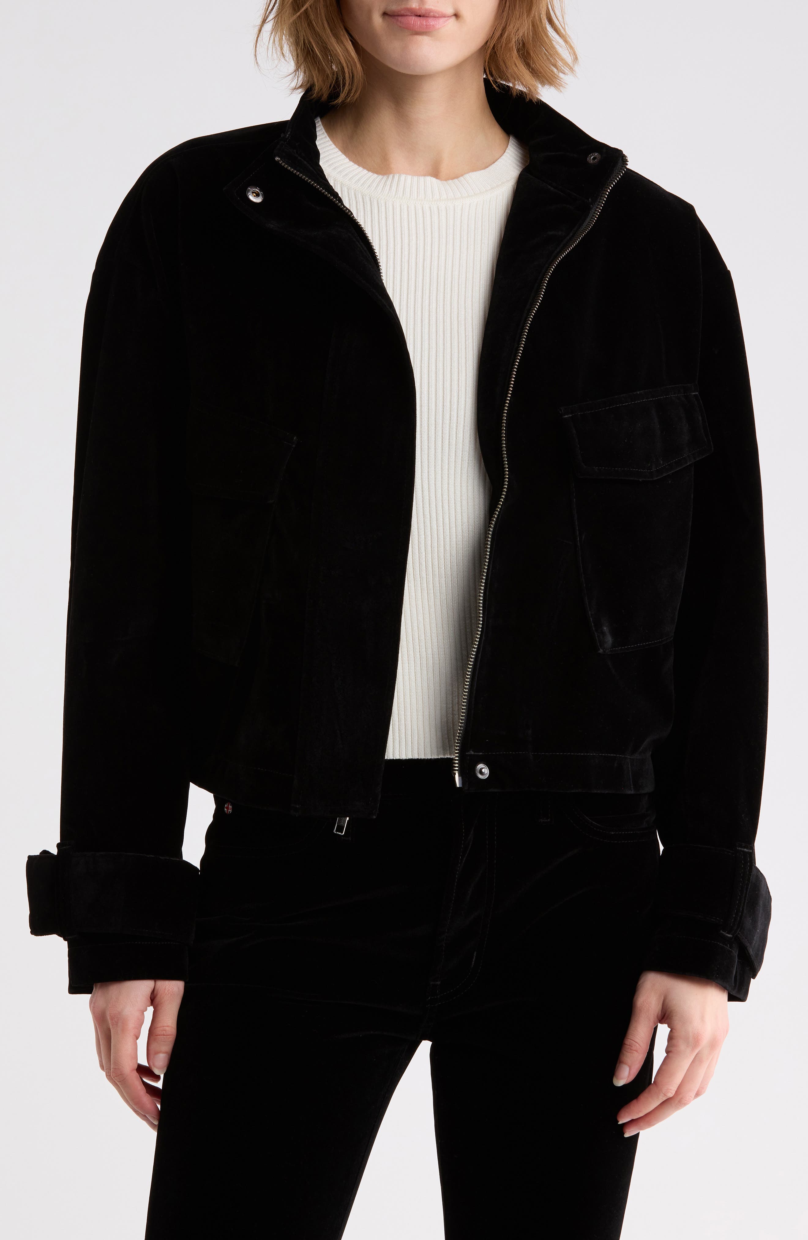 Belted Cuff Jacket